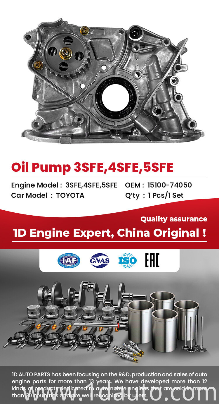 Engine Oil Pump for Toyota 